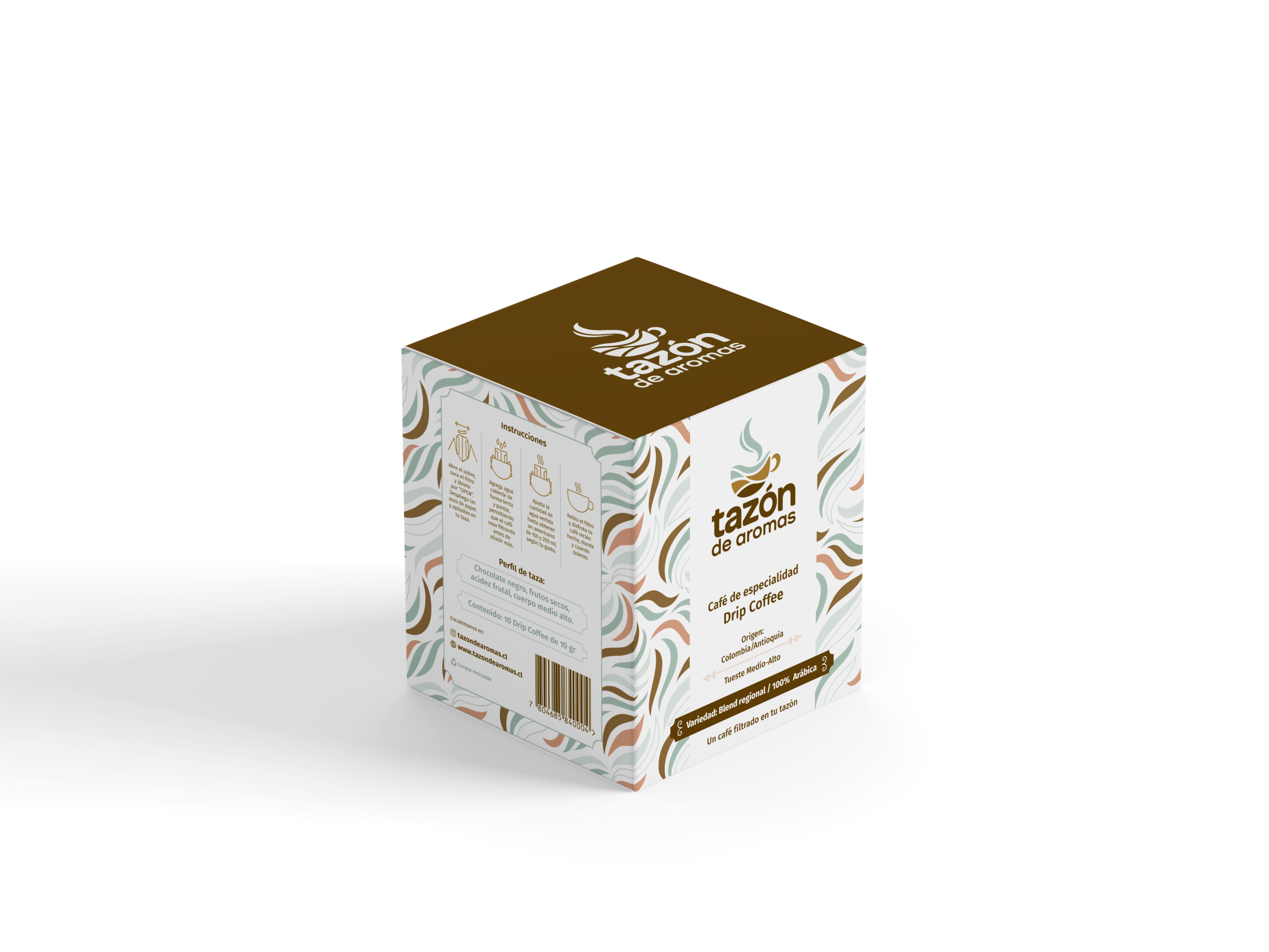 Caja 10 Drip Coffee Colombia